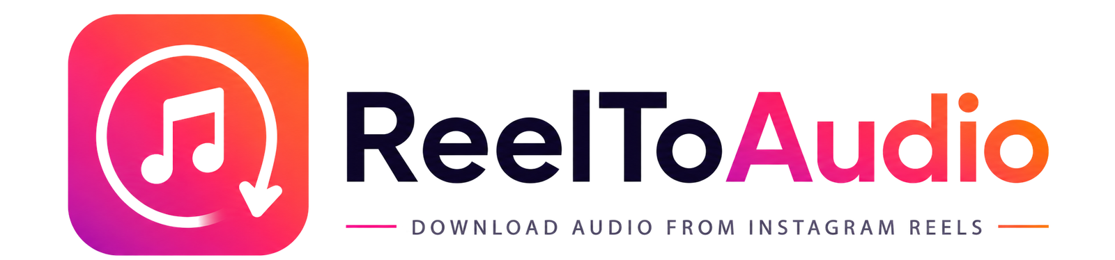 ReelToAudio Logo
