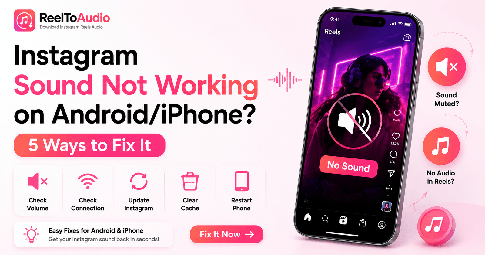 Instagram Sound Not Working