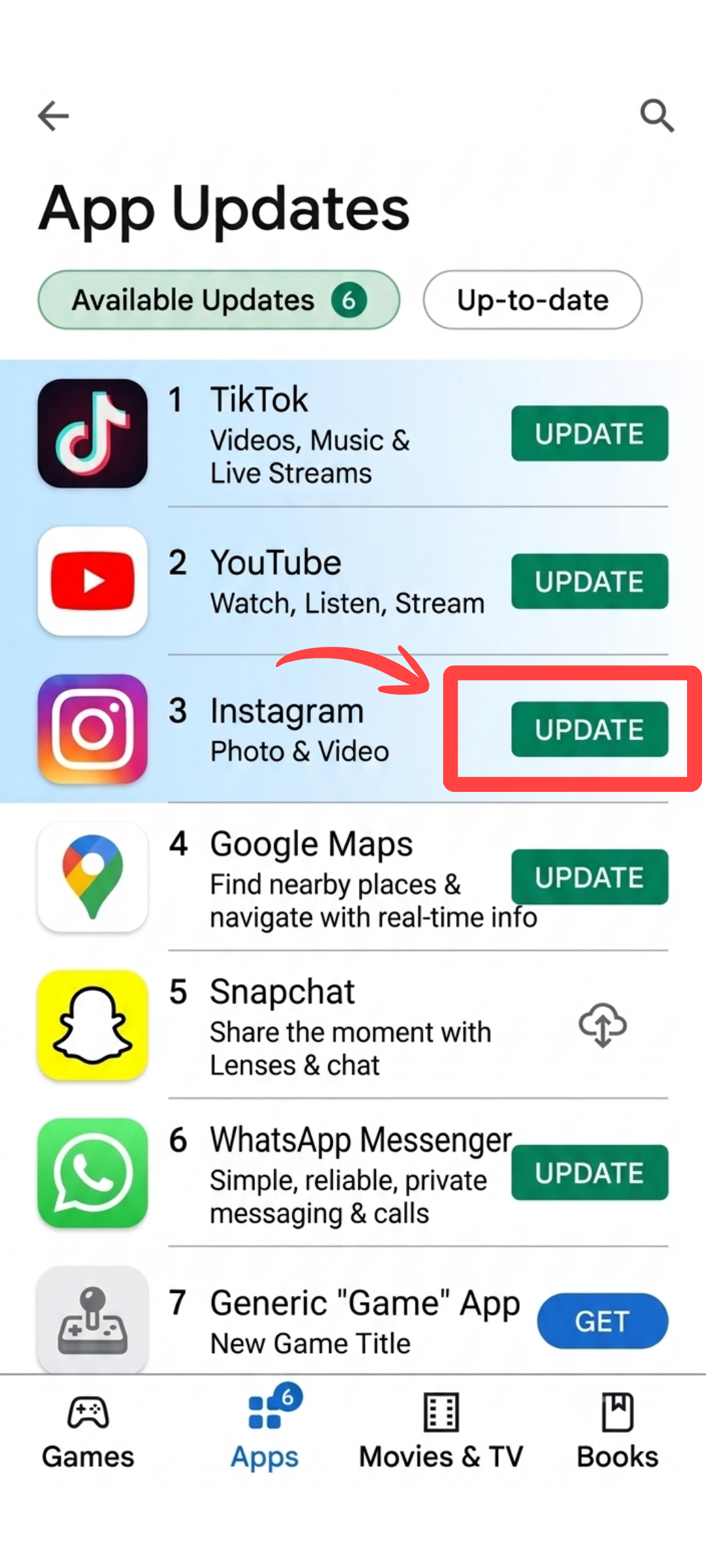Update Instagram to latest version