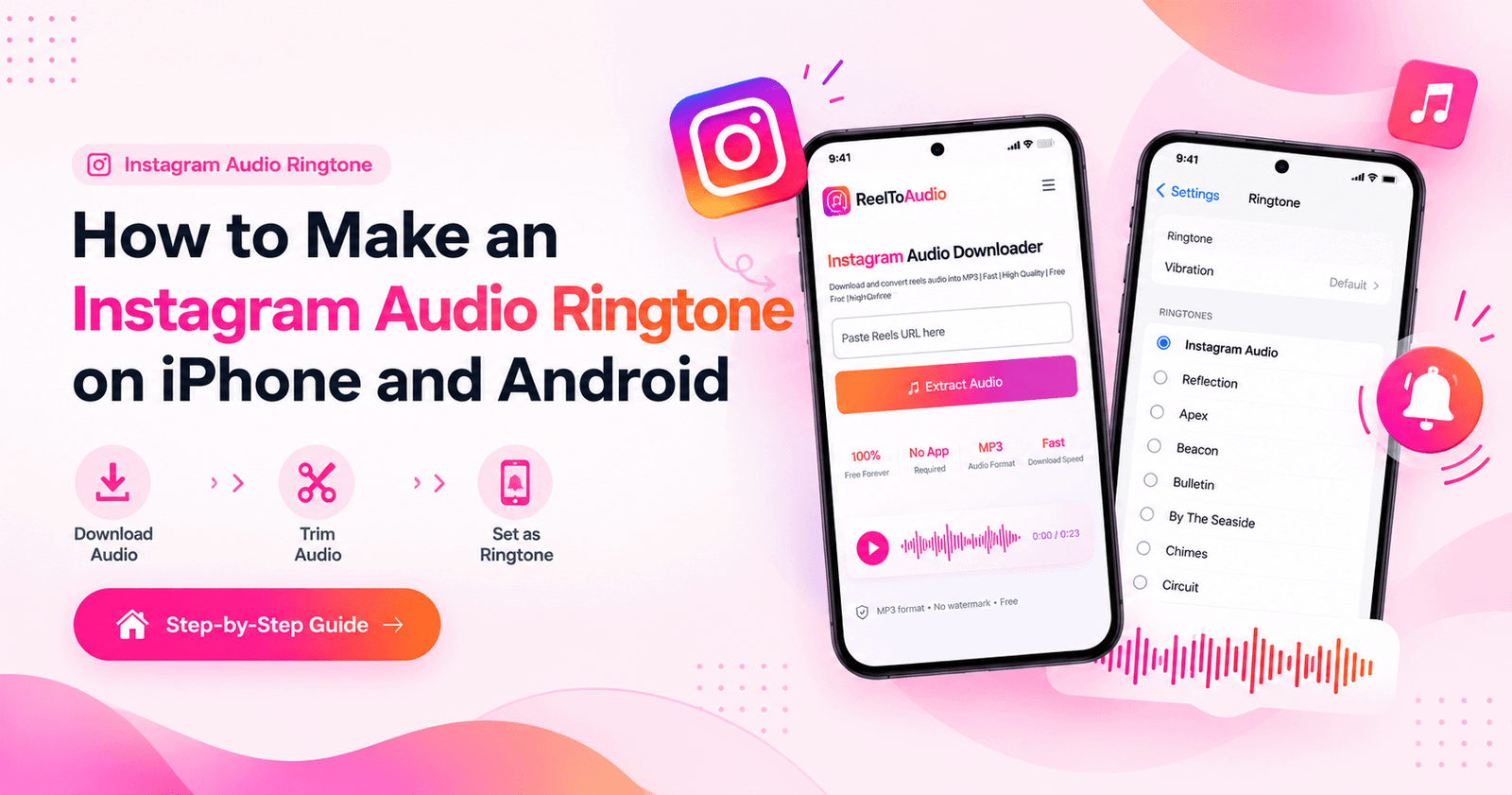 Instagram audio ringtone